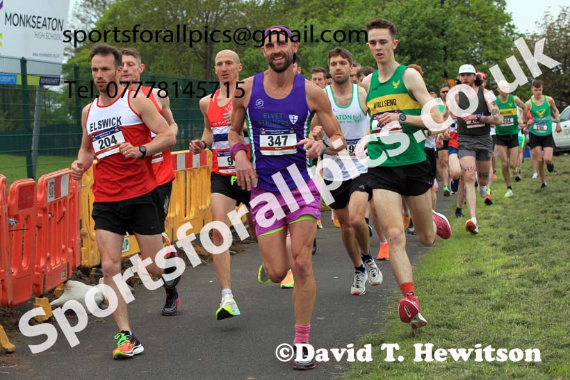 The 2023 Clive Cookson 10k Road Race (organised by NSP), Wed. May 17th. Photo: David T. Hewitson/Sports for All Pics